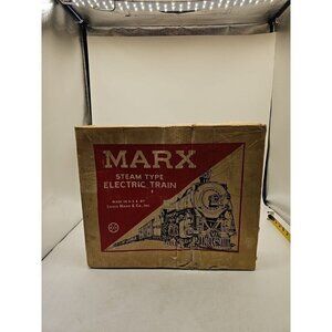 ANTIQUE Marx Steam Type Electric Train 14350 Louis Marx and Co made in USA